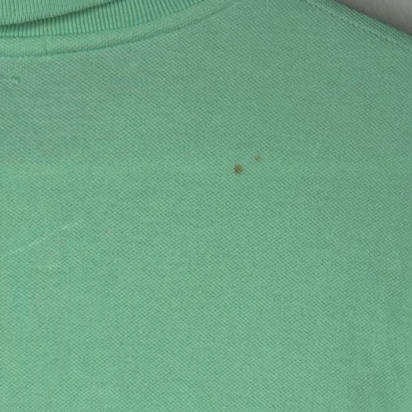 Polo Ralph Lauren Classic Fit Teal Mint Green 100% Cotton Pink Pony XXL (Read) - Picture 8 of 10